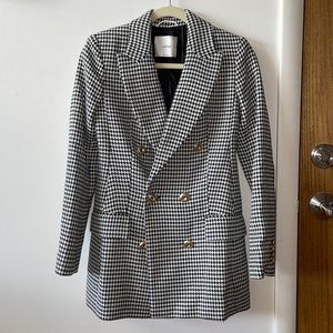Wilfred (Aritzia) Houndstooth Blazer